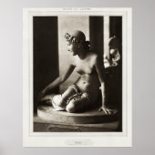 Bathers by Pierre Puvis Poster (Voorkant)