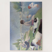 Bathers Georges Seurat Neo Impressionist Painting Legpuzzel (Verticaal)