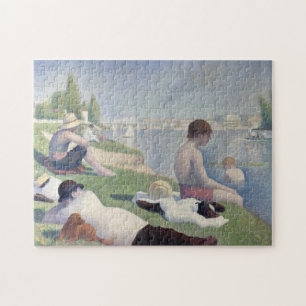 Bathers Georges Seurat Neo Impressionist Painting Legpuzzel