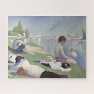 Bathers Georges Seurat Neo Impressionist Painting Legpuzzel