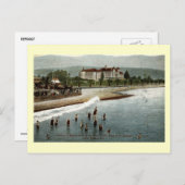 Bathers, Hotel Potter, Santa Barbara CA, 1908 Briefkaart (Voorkant / Achterkant)