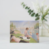 Bathers in Asnieres Briefkaart (Staand voorkant)