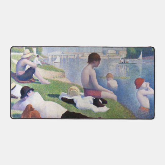 Bathers in Asnieres, Seurat Bureaumat (Voorkant)