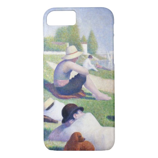 Bathers in Asnieres, Seurat Case-Mate iPhone Case (Achterkant)