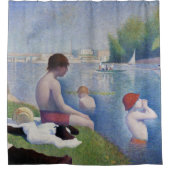 Bathers in Asnieres, Seurat Douchegordijn (Voorkant)