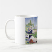 Bathers in Asnieres, Seurat Koffiemok (Links)