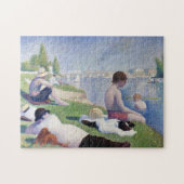 Bathers in Asnieres, Seurat Legpuzzel (Horizontaal)