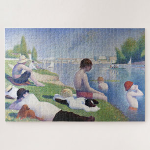Bathers in Asnieres, Seurat Legpuzzel