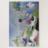 Bathers in Asnieres, Seurat Legpuzzel (Verticaal)