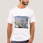 Bathers in Asnieres, Seurat T-shirt (Voorkant)