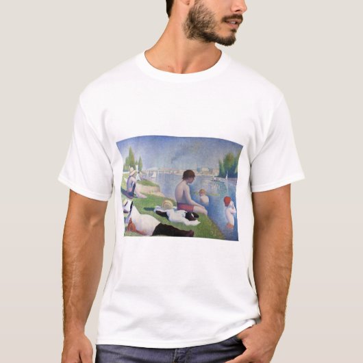Bathers in Asnieres, Seurat T-shirt (Voorkant)