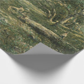 Bathers in Green Woodland Landscape ( kunst) Cadeaupapier (Hoek)