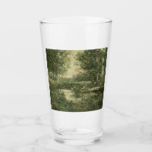 Bathers in Green Woodland Landscape ( kunst)