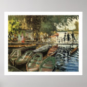 Bathers in La Grenovilliere Poster (Voorkant)