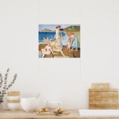 Bathers in Perros Guirec Maurice Denis Painting Poster (Keuken)