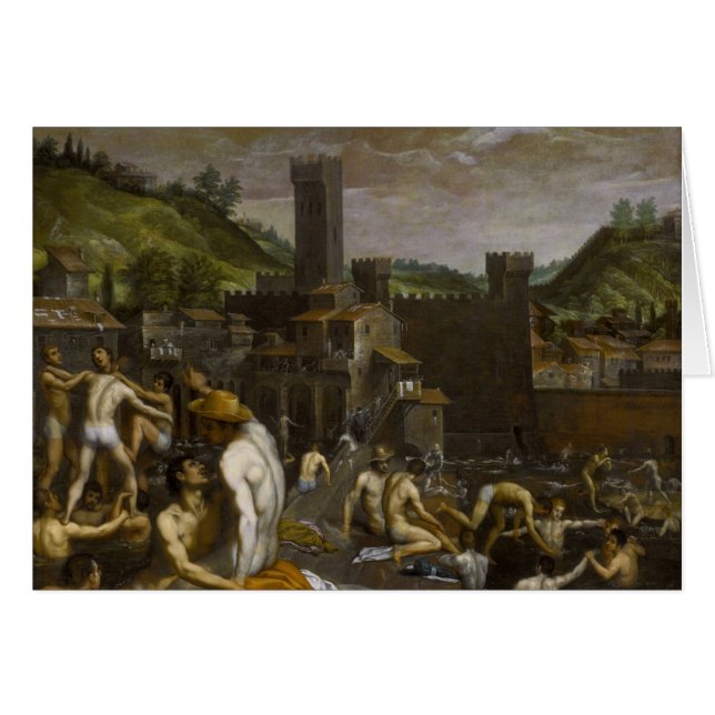 Bathers in San Niccolo (Voorkant Horizontaal)