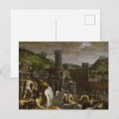 Bathers in San Niccolo Briefkaart (Voorkant / Achterkant)