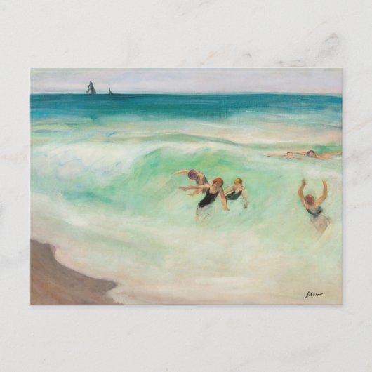 Bathers in the Wave Henri Lebasque | Briefkaart (Voorkant)