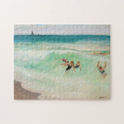 Bathers in the Wave Henri Lebasque | Legpuzzel (Horizontaal)