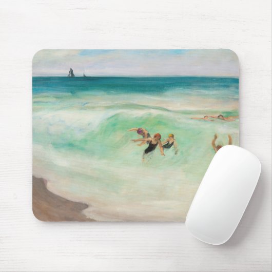 Bathers in the Wave Henri Lebasque | Muismat (Met muis)