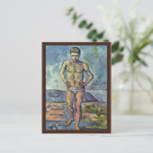 Bathers van Paul Cézanne (beste kwaliteit) Briefkaart (Staand voorkant)