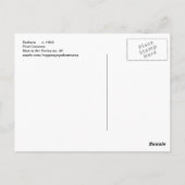 Bathers van Paul Cezanne Briefkaart (Achterkant)