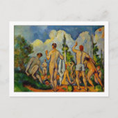 Bathers van Paul Cezanne Briefkaart (Voorkant)