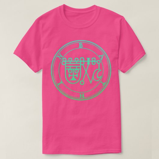 Bathin Sigil kent de dans van het kruidengroene Af T-shirt (Design voorkant)