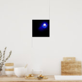 Bathinblue Vierkante Tientallen Poster (Keuken)