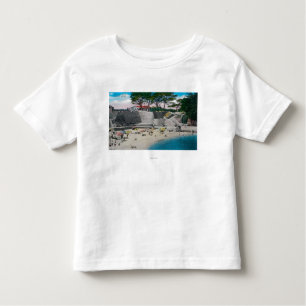 Bathing Beach at Pacific Grove Kinder Shirts