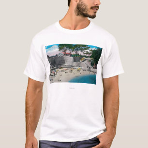 Bathing Beach at Pacific Grove T-shirt
