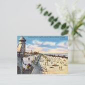 Bathing Beach Boardwalk, Daytona Beach, Florida Briefkaart (Staand voorkant)