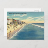 Bathing Beach, Old Orchard Beach, Maine Briefkaart (Voorkant / Achterkant)
