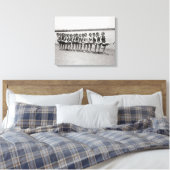 Bathing Beauties, 1923 Canvas Afdruk (Insitu (Slaapkamer))