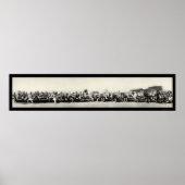 Bathing Beauties & Autos Seal Beach, CA Photo 1917 Poster (Voorkant)