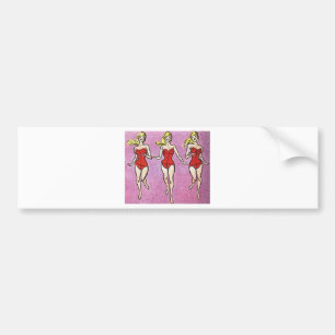 Bathing Beauties Bumpersticker