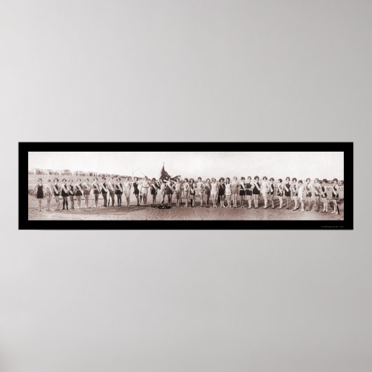 Bathing Beauties Galveston Foto 1926 Poster (Voorkant)