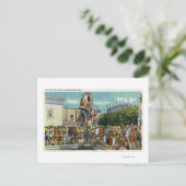 Bathing Beauties in Steeplechase Park Briefkaart (Staand voorkant)