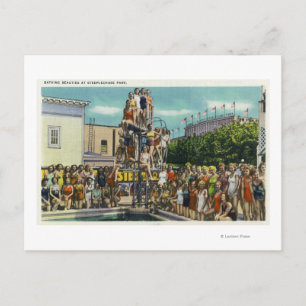 Bathing Beauties in Steeplechase Park Briefkaart