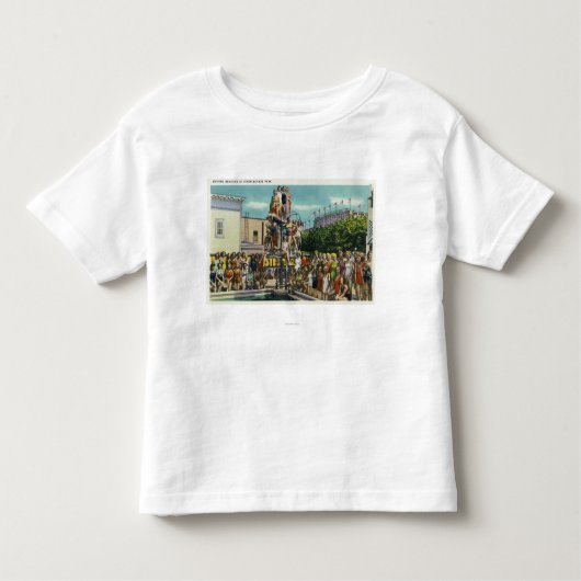 Bathing Beauties in Steeplechase Park Kinder Shirts (Voorkant)
