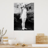 Bathing Beauty, begin jaren 1900 Poster (Keuken)