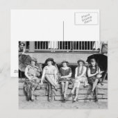 Bathing Beauty Costume Contest  Glamor Briefkaart (Voorkant / Achterkant)