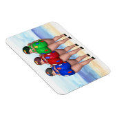 Bathing Beauty Magnet Magneet (Rechterzijde)