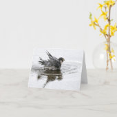 Bathing Beauty Note of Wenskaarten Kaart (Gele Bloem)