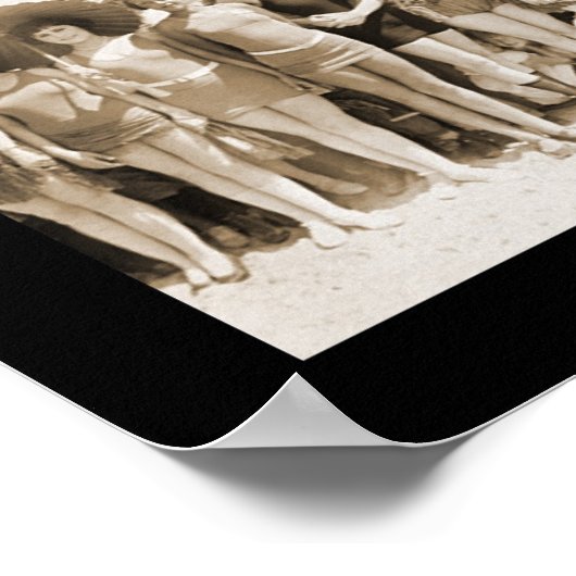 Bathing Beauty Pageant Photo 1925 Poster (Hoek)