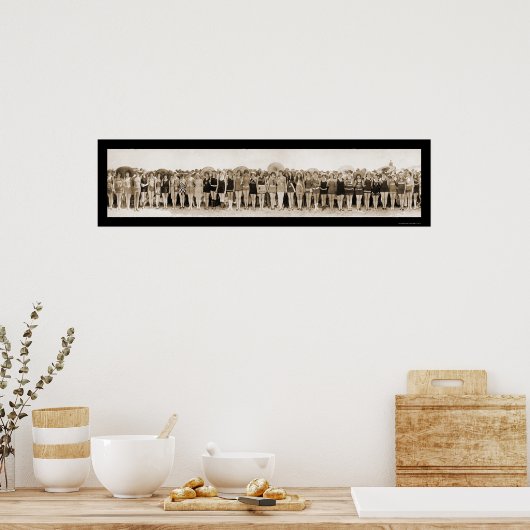 Bathing Beauty Pageant Photo 1925 Poster (Keuken)