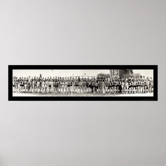 Bathing Beauty Parade Photo 1927 Poster (Voorkant)