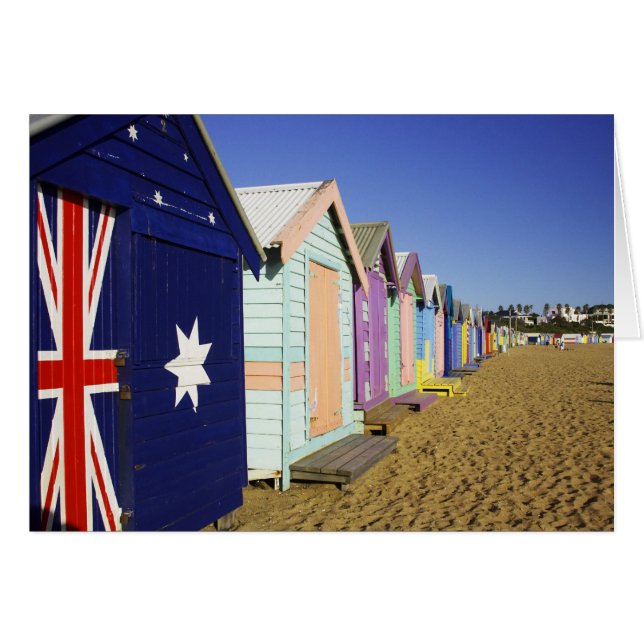 Bathing Boxes, Middle Brighton Beach, Port (Voorkant Horizontaal)