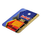 Bathing Boxes, Middle Brighton Beach, Port 2 Magneet (Linkerzijde)