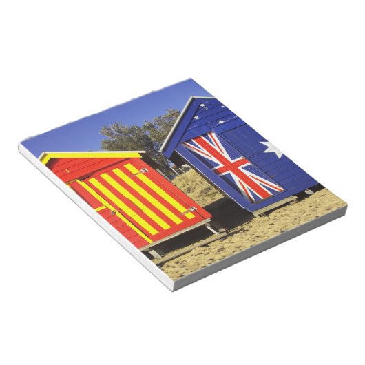 Bathing Boxes, Middle Brighton Beach, Port 2 Notitieblok (Schuin)